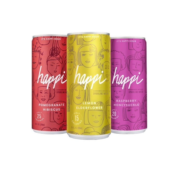 Introducing Happi: Cannabis-Infused Sparkling Water