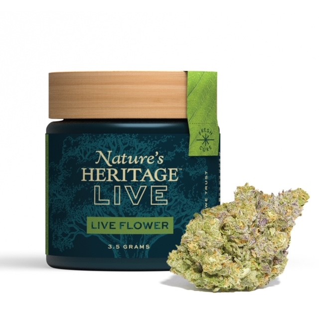 MariMed Introduces Nature’s Heritage “LIVE Flower,”