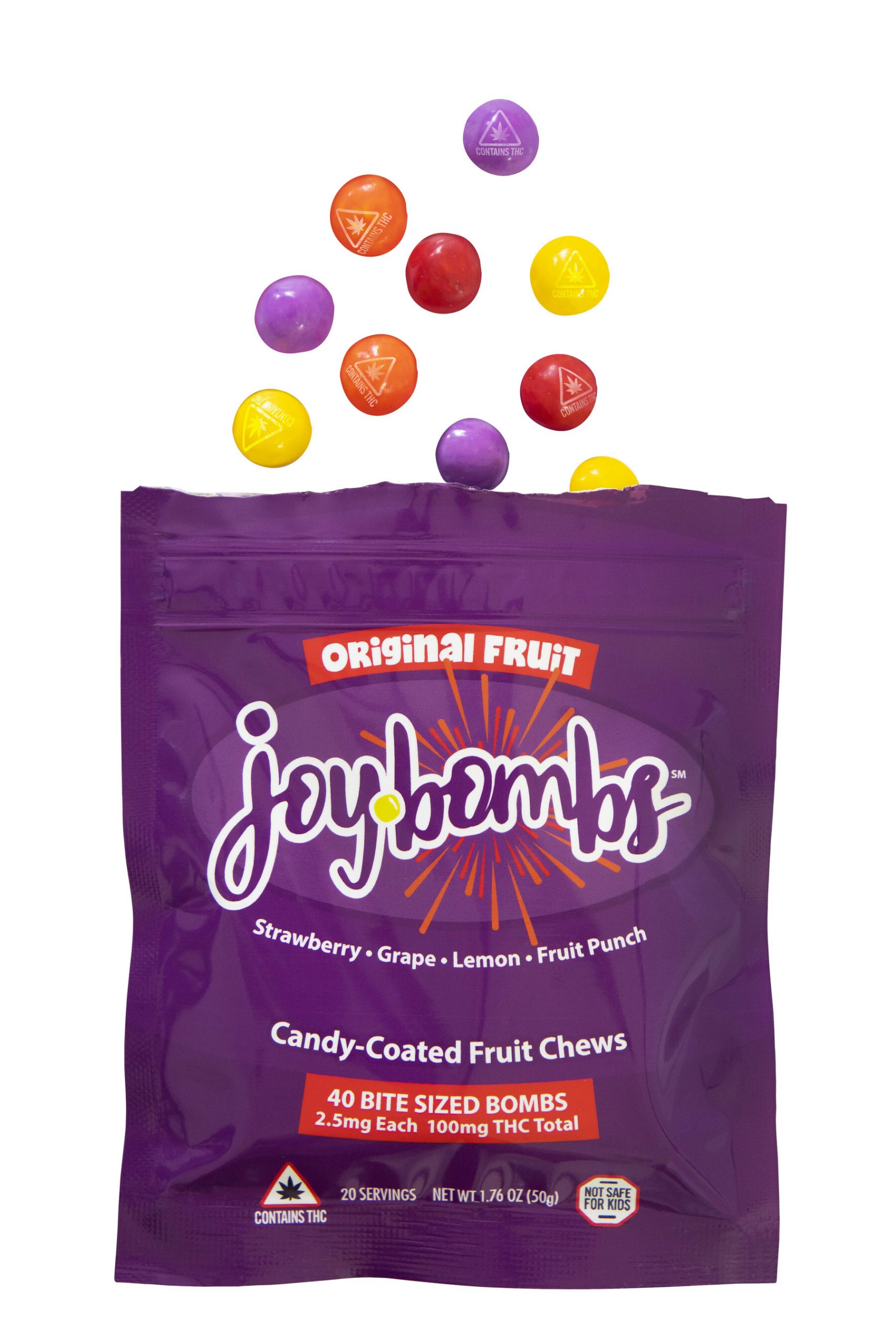 Root & Bloom and Joyibles Bring Joy Bombs Candy-Coated Fruit Chews