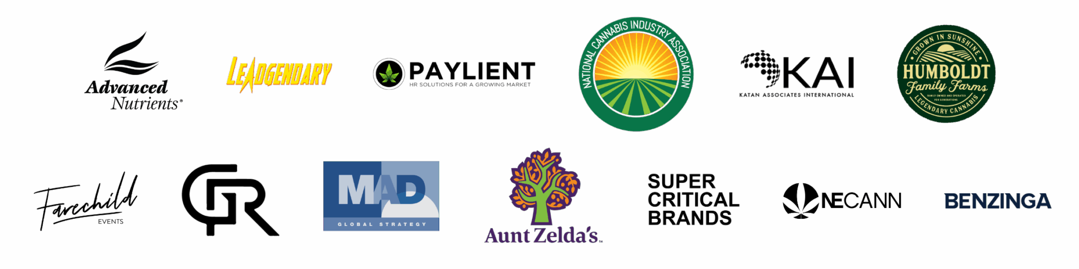 HCN CannabizCon Sponsors and Supporting Partners